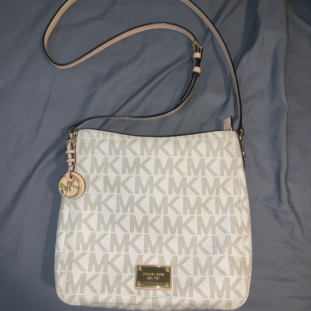 Vanilla logo Michael Kors Crossbody